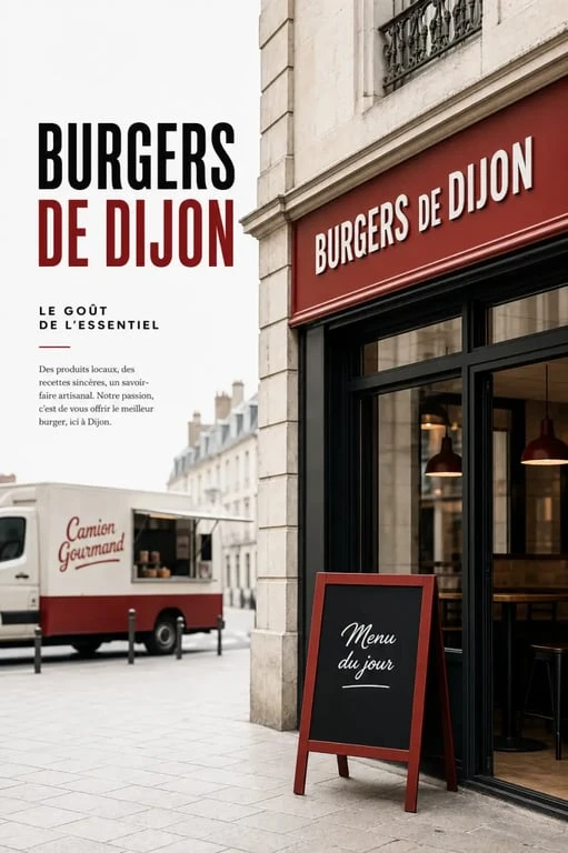 Foodies burger Dijon à Dijon avec restaurant et food-truck