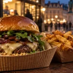 Burger place de la republique dijon : burger et frites maison