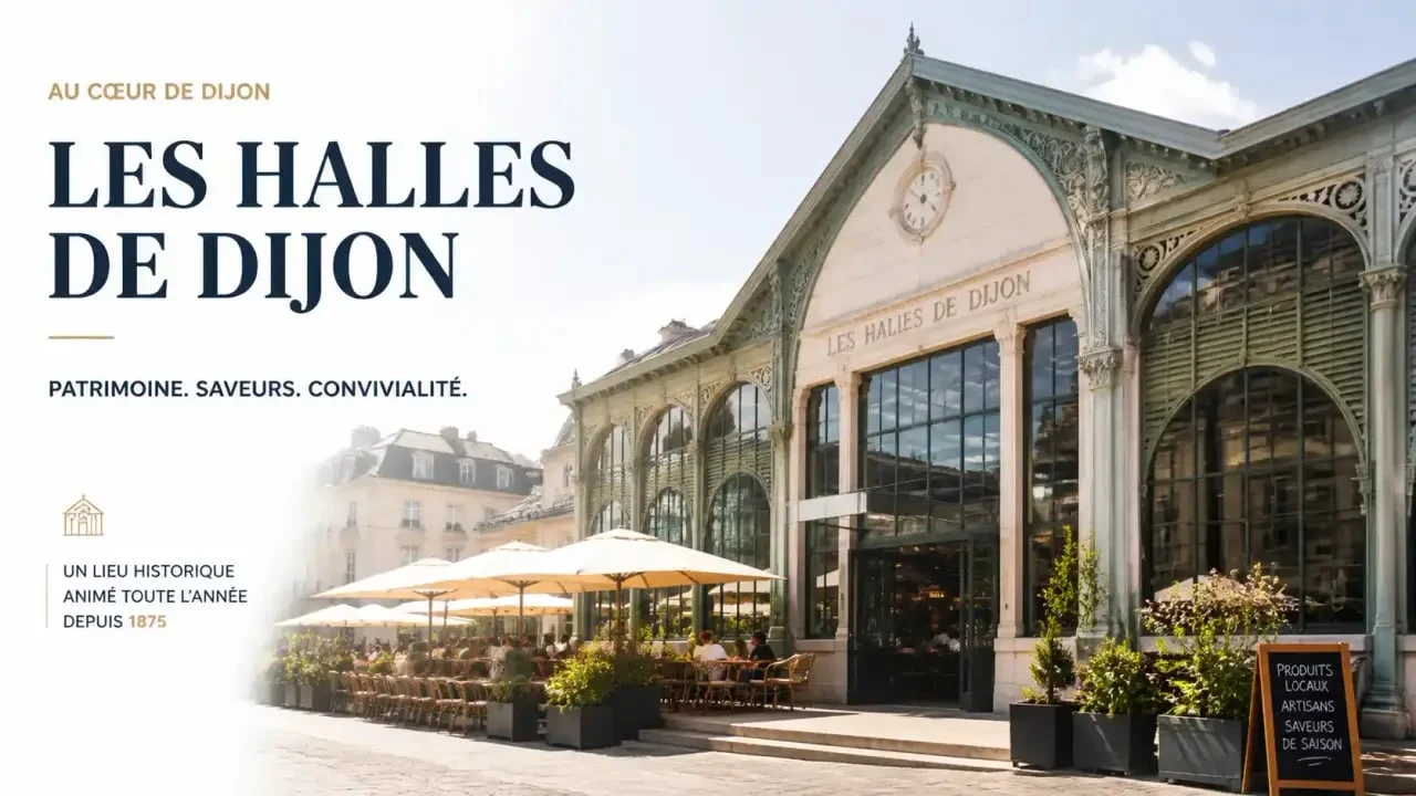 Au Jardin des Halles à Dijon, un lieu emblématique de la gastronomie locale