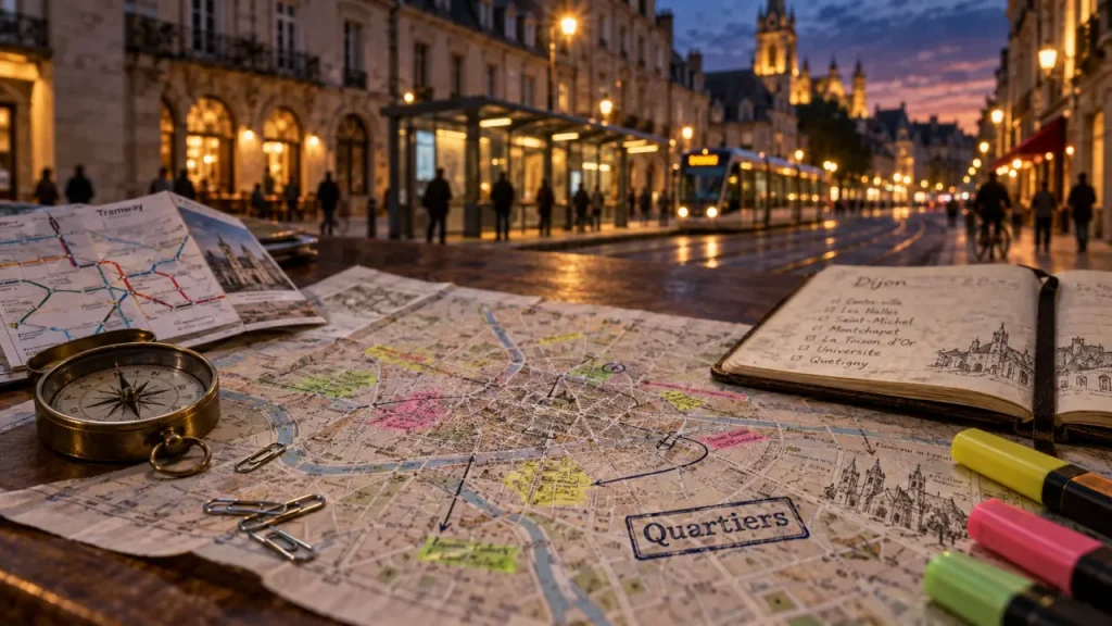 Quartier dijon : tramway, calme et patrimoine dijonnais